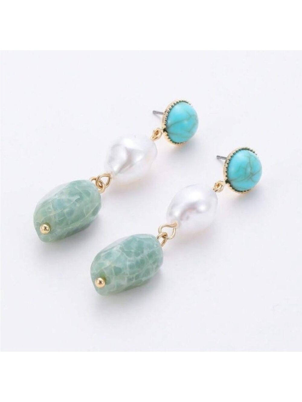 Turquoise Drop Earrings M1534